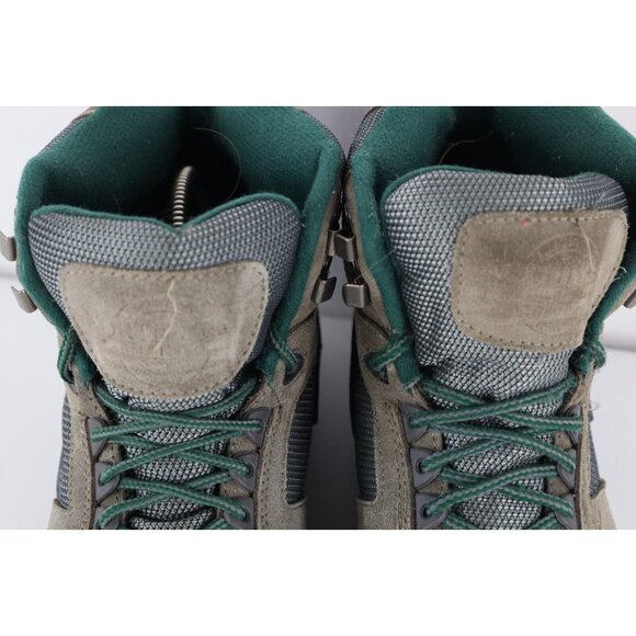 Vtg 90s Streetwear Mens 11 Distressed Suede Leather Padded Ankle Hiking Boots main image 7